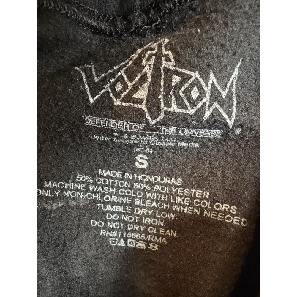 VOLTRON Legendary Defender Hoodie Black Pullover Adult Size Small - Picture 8 of 16